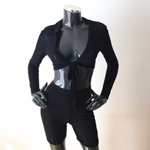 Brand New Black Two Piece Set